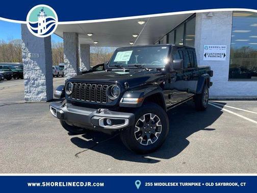 Black Clearcoat 2026 Jeep Gladiator Sahara 4x4
