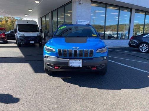 Hydro Blue Pearlcoat 2020 Jeep Cherokee Trailhawk