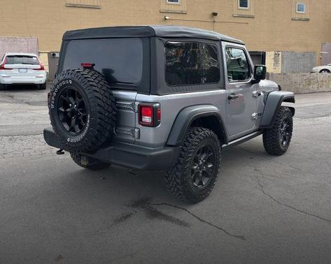 Billet Silver Metallic Clearcoat 2021 Jeep Wrangler Sport S