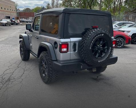 Billet Silver Metallic Clearcoat 2021 Jeep Wrangler Sport S