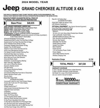 2024 Jeep Grand Cherokee Altitude