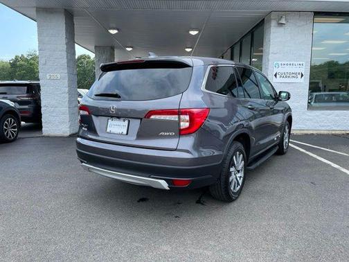 Gray 2021 Honda Pilot AWD EX-L