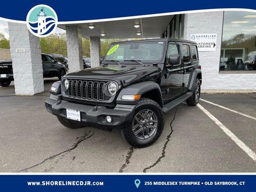 Black Clearcoat 2024 Jeep Wrangler Sport S
