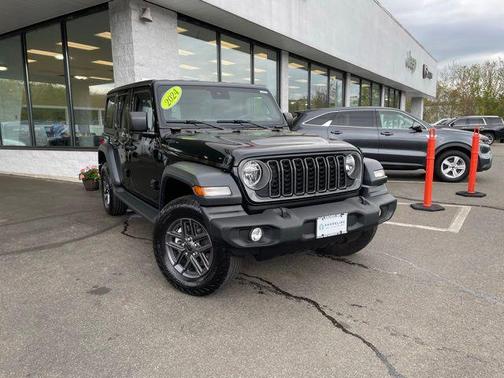 Black Clearcoat 2024 Jeep Wrangler Sport S