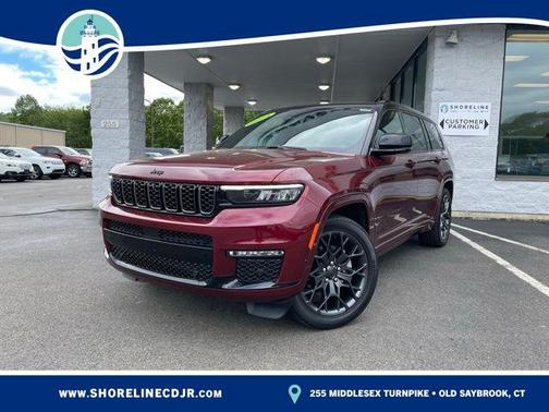 Velvet Red Pearlcoat 2024 Jeep Grand Cherokee L Summit
