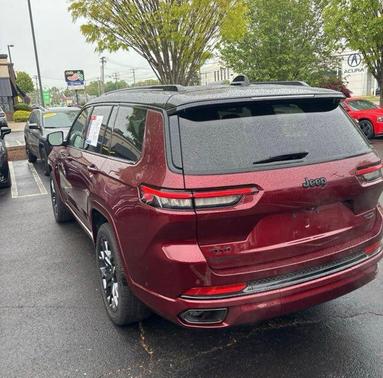 Velvet Red Pearlcoat 2024 Jeep Grand Cherokee L Summit