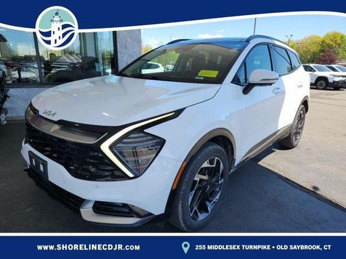 Glacial White Pearl 2023 Kia Sportage SX-Prestige