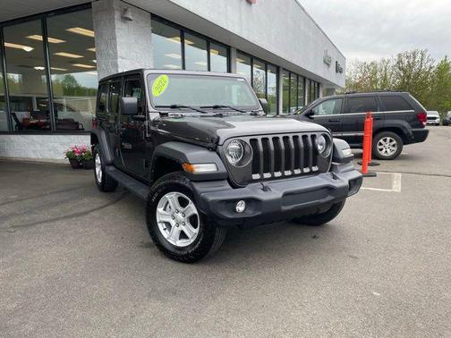 Granite Crystal Metallic Clearcoat 2022 Jeep Wrangler Unlimited Sport