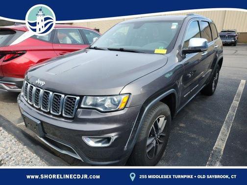 Granite Crystal Metallic Clearcoat 2017 Jeep Grand Cherokee Limited