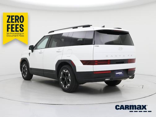 White 2025 Hyundai SANTA FE SEL