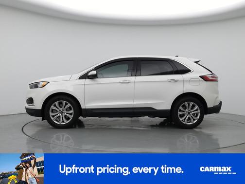 White 2023 Ford Edge Titanium