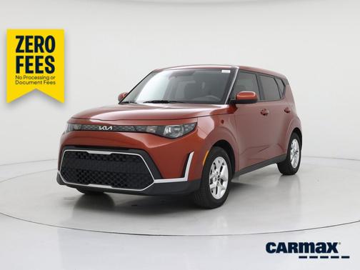 Orange 2023 Kia Soul LX