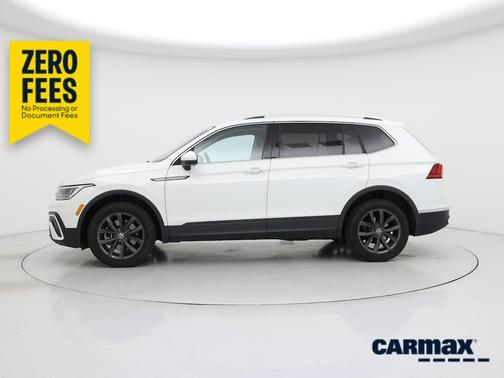 White 2022 Volkswagen Tiguan SE