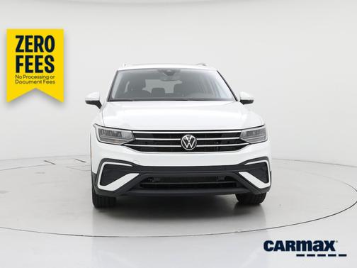 White 2022 Volkswagen Tiguan SE