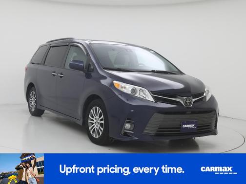Blue 2020 Toyota Sienna XLE