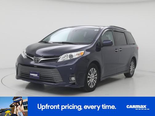 Blue 2020 Toyota Sienna XLE