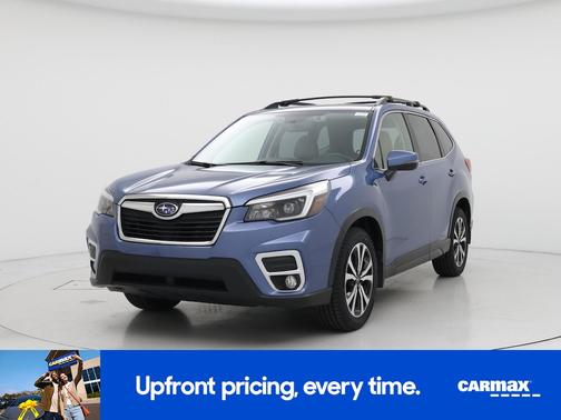Blue 2021 Subaru Forester Limited