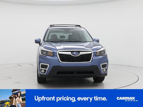 Blue 2021 Subaru Forester Limited