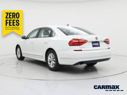 White 2016 Volkswagen Passat S