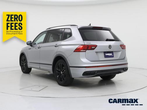Silver 2022 Volkswagen Tiguan SE R-Line Black