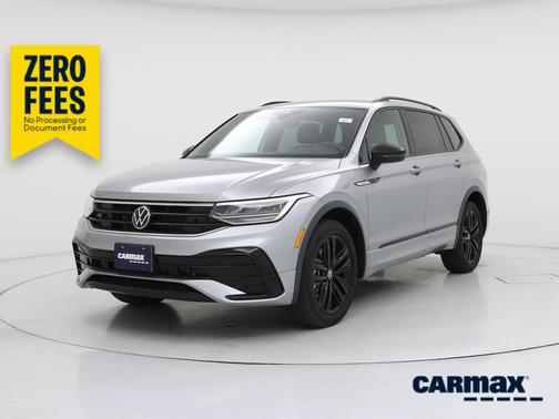 Silver 2022 Volkswagen Tiguan SE R-Line Black