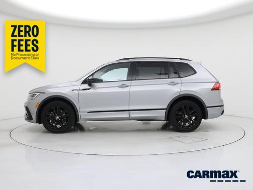 Silver 2022 Volkswagen Tiguan SE R-Line Black