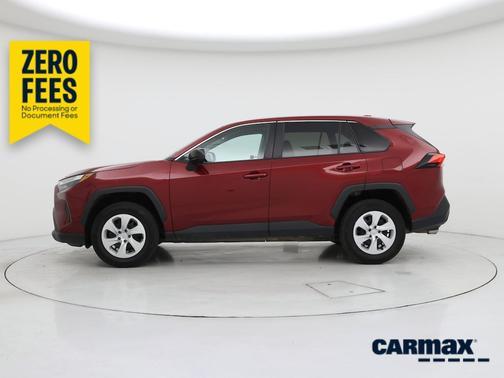 Red 2024 Toyota RAV4 LE