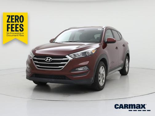 Burgundy 2018 Hyundai TUCSON SEL