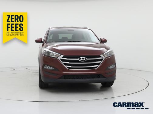 Burgundy 2018 Hyundai TUCSON SEL