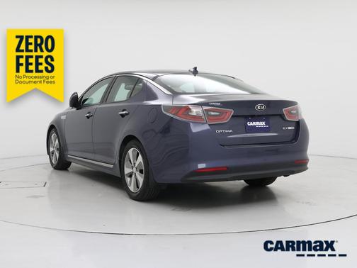 Blue 2014 Kia Optima Hybrid EX