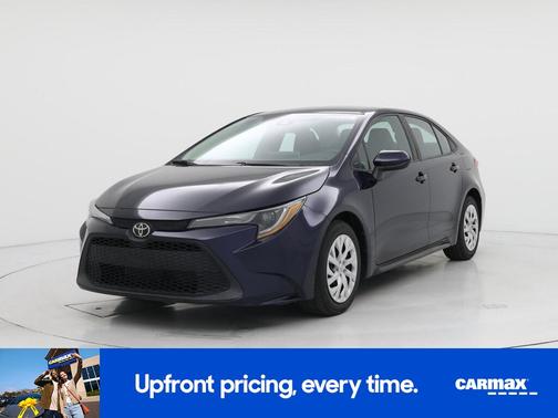 Blue 2020 Toyota Corolla LE