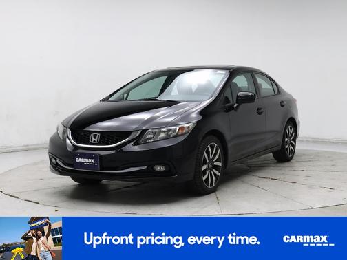 Black 2015 Honda Civic EX-L