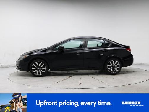 Black 2015 Honda Civic EX-L