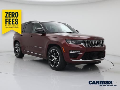 Red 2022 Jeep Grand Cherokee Summit Reserve