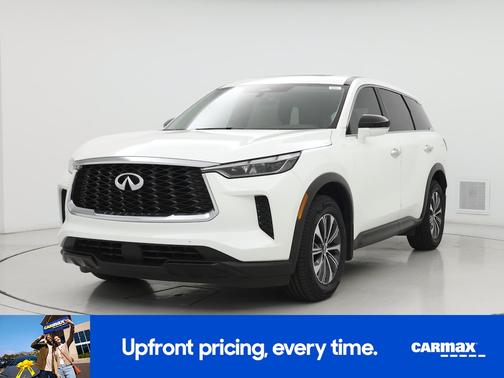 White 2023 INFINITI QX60 Pure