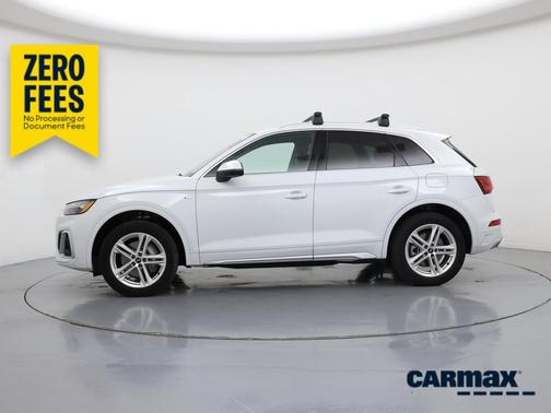 White 2021 Audi Q5 e Premium Plus