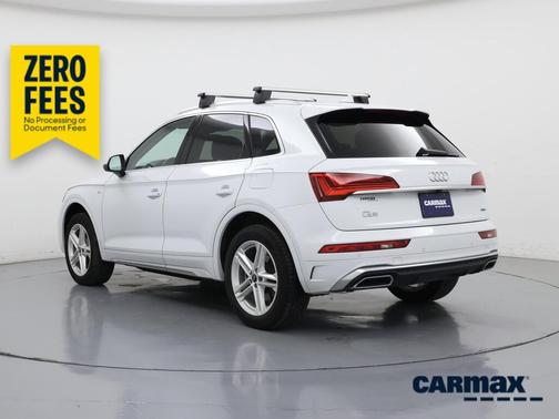 White 2021 Audi Q5 e Premium Plus