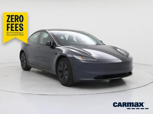 Gray 2025 Tesla Model 3 Long Range
