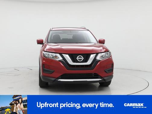 Red 2017 Nissan Rogue SV