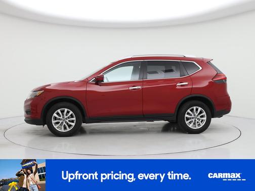 Red 2017 Nissan Rogue SV