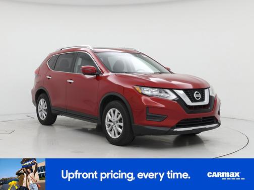 Red 2017 Nissan Rogue SV