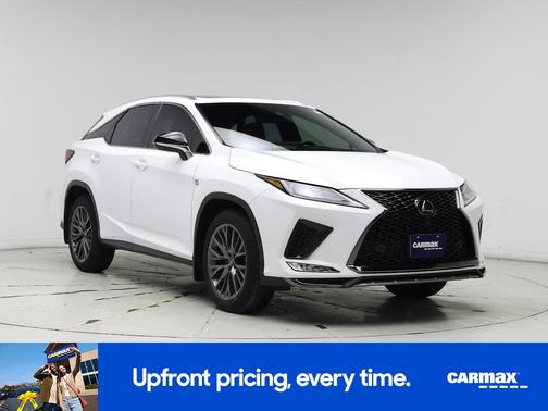 White 2022 Lexus RX 350 F-SPORT Handling