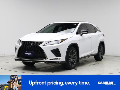 White 2022 Lexus RX 350 F-SPORT Handling