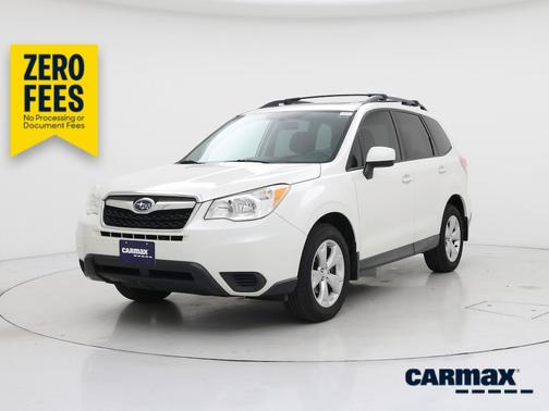 White 2015 Subaru Forester 2.5I Premium