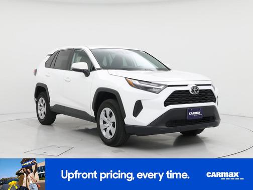 White 2023 Toyota RAV4 LE