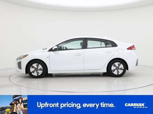 White 2019 Hyundai IONIQ Hybrid Blue