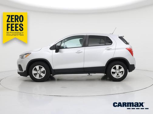 Silver 2020 Chevrolet Trax LS