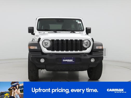 White 2025 Jeep Wrangler Sport S