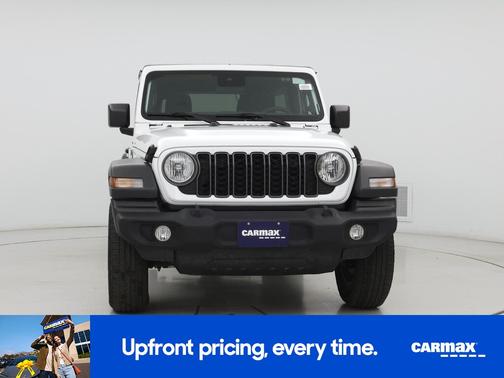 White 2025 Jeep Wrangler Sport S