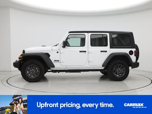 White 2025 Jeep Wrangler Sport S